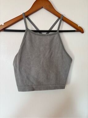 Target Ribbed Crop Top